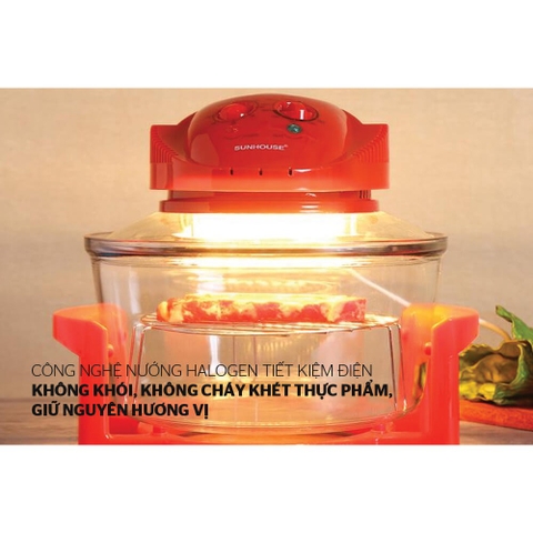 Lò nướng thủy tinh Sunhouse SHD416