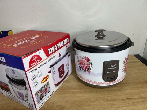 Nồi cơm điện Kim Cương 3.2L nắp rời KCR3200 (1100W)
