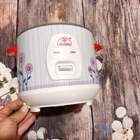 Nồi Cơm Điện Mini Kim Cương 0.6 Lít KC-0.6LR