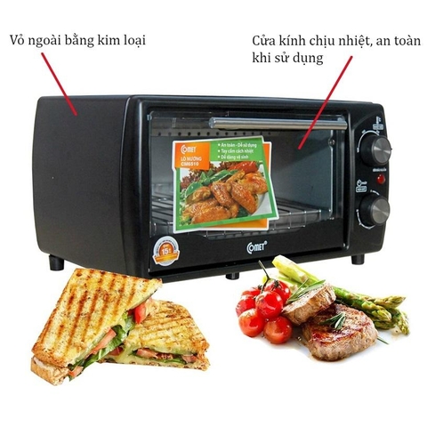Lò nướng điện đa năng Comet 10 Lít CM6510