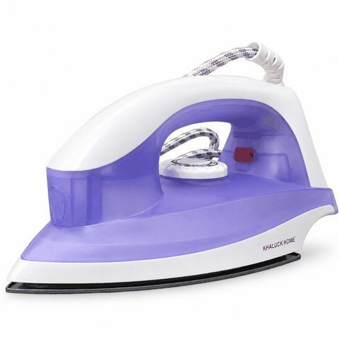 Bàn Ủi Khô Khaluck Home KL-88 1000W – Mặt Đế Chống Dính Teflon