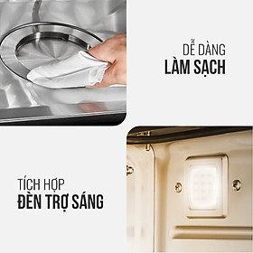 Lò chiên không dầu hơi nước đa năng Elmich AFE-3944 20 lít