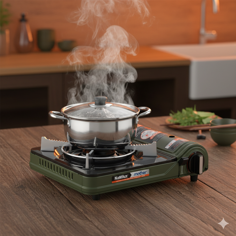 Bếp Ga Mini Namilux 2S PL2302PF – Chống Cháy Nổ, An Toàn Tuyệt Đối Cho Mọi Nhà