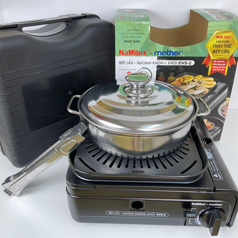 Bếp lẩu nướng không khói Namilux EVS2 GS3323PF