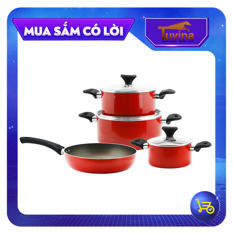 Bộ nồi chảo chống dính Elmich EL-1162