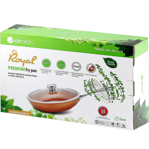 Chảo chống dính Elmich Royal EL1176 Full induction Size 26cm