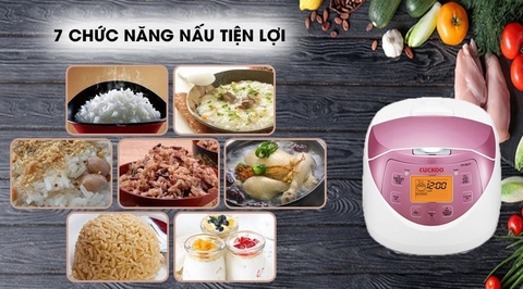 NỒI CƠM ĐIỆN TỬ CUCKOO CR-0631F 1.0L - SẢN XUẤT TẠI HÀN QUỐC