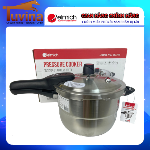Nồi áp suất Inox 304 Elmich 20cm 4.0L EL3369
