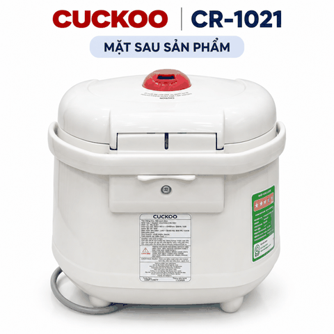 Nồi Cơm Điện Cuckoo CR-1021 1.8L 650W – Nhập Khẩu Hàn Quốc