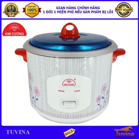 Nồi Cơm Điện Kim Cương NẮP RỜI - 1.5Lit