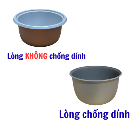 Nồi cơm Kim Cương KC-1.8LG 1.8L – Lòng chống dính – Nắp gài