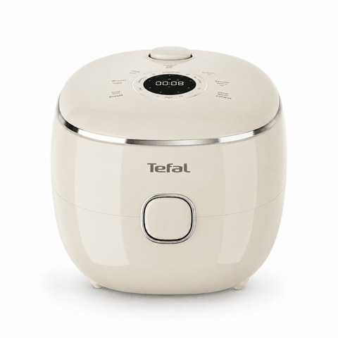 Nồi cơm điện tử Mini Tefal POP RK535AY0 màu be (0.72L – 350W) – Nhỏ gọn cho bếp ít người