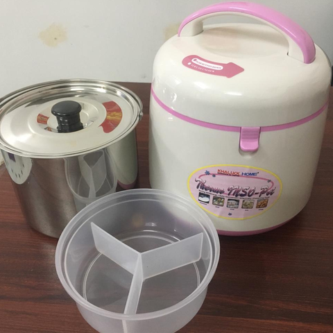 Nồi Ủ Khaluck 2.5 Lít KL-702 – Hầm Cháo Nhàn Hơn, Giữ Nhiệt Lâu