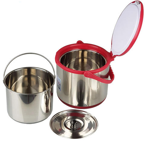 Nồi Ủ Nhiệt Khaluck.Home KL-710 5L – Inox 304, Giữ Nhiệt 6–8h, Nấu Sôi Rồi Ủ