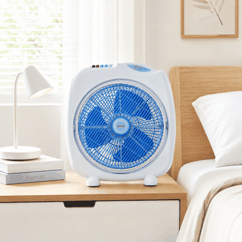 Quạt Bàn Đảo Senko BD1410 47W – Cánh 34cm, Tản Gió Tự Động