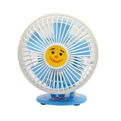 Quạt mini LIFAN GN-4 – Cánh 15cm, 15W, 2 tốc độ, gọn nhẹ | 2 màu Đen/Xanh