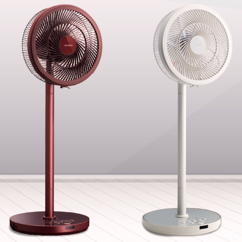 Quạt đứng DC Mitsubishi R12A-DA 13W xoay 3D 360° | Tuvina