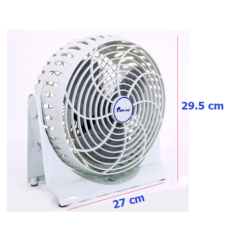 Quạt hộp mini CHINGHAI HD606 24W cánh 23cm – 2 tốc độ gió, gọn để bàn, mát đều
