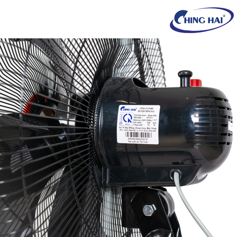 Quạt sàn công nghiệp Ching Hai FF917 43cm 75W – Gió mạnh cho quán ăn/cafe | TUVINA