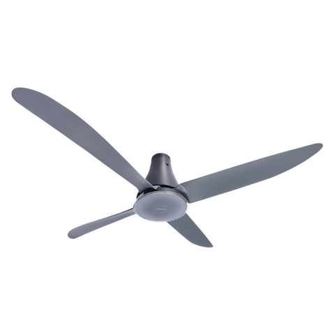Quạt trần Mitsubishi C56-RA4 64W sải cánh 140cm | Remote, gió tự nhiên | Tuvina