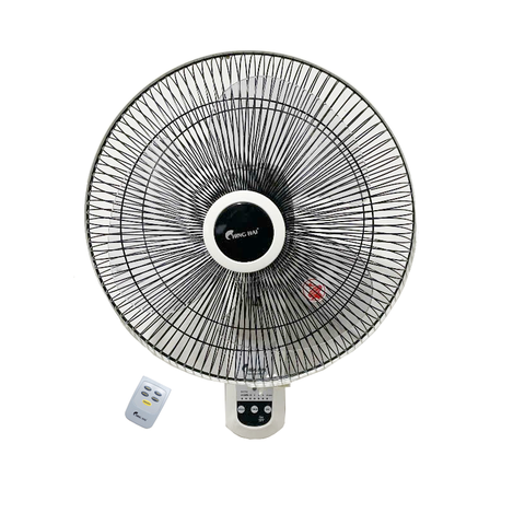 Quạt treo tường Ching Hai W615A2 (có điều khiển) – Cánh 40cm, 55W, treo gọn mát mạnh