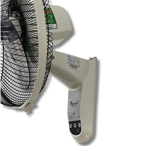 Quạt treo tường Ching Hai W615A2 (có điều khiển) – Cánh 40cm, 55W, treo gọn mát mạnh