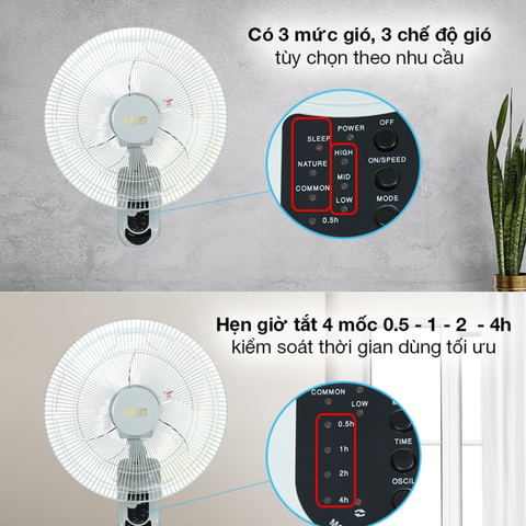 Quạt treo Lifan (Remote) TE-1688