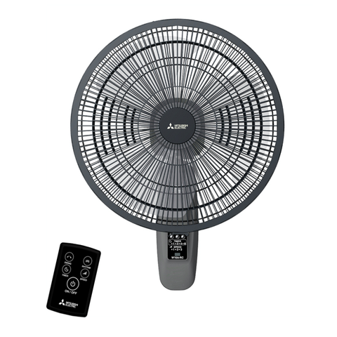 Quạt treo tường Mitsubishi W16A-RC 47W cánh 40cm | Gió 100 m³/min | Tuvina