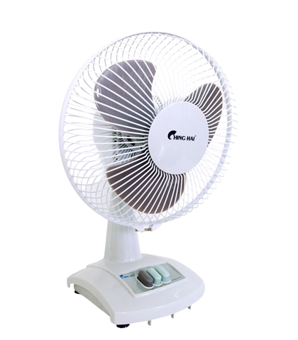 Quạt bàn CHING HAI HD601 24W cánh 23cm – Nhỏ gọn, mát đều cho bàn học & bàn làm việc