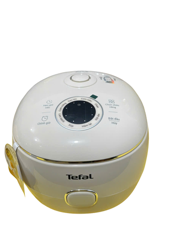 Nồi cơm điện tử Mini Tefal POP RK535AY0 màu be (0.72L – 350W) – Nhỏ gọn cho bếp ít người
