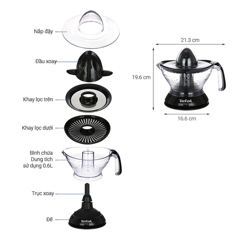 Máy vắt cam Tefal Vitapress ZP300810