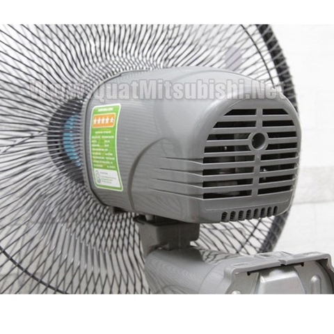 Quạt Treo Tường Mitsubishi W16-RA 40cm – Remote, Hẹn Giờ, Chạy Êm Bền