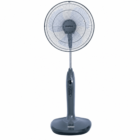 Quạt Đứng Có Đèn Senko DD1602 47W – 3 Cánh 39cm, Điều Chỉnh Chiều Cao