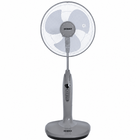 Quạt Đứng Có Đèn Senko DD1602 47W – 3 Cánh 39cm, Điều Chỉnh Chiều Cao
