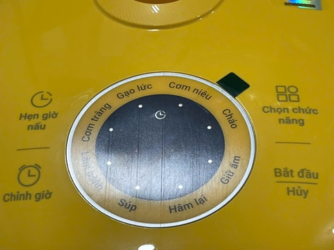 Nồi cơm điện tử Mini Tefal POP RK535AY0 màu be (0.72L – 350W) – Nhỏ gọn cho bếp ít người