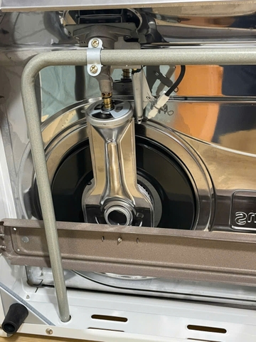 Bếp Gas Đôi NaMilux DL2163APS Mặt Inox | 2 Lò, Gọn, Dễ Vệ Sinh