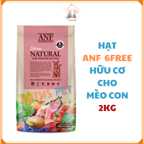 Hạt ANF - Hạt hữu cơ cho mèo con - 2KG