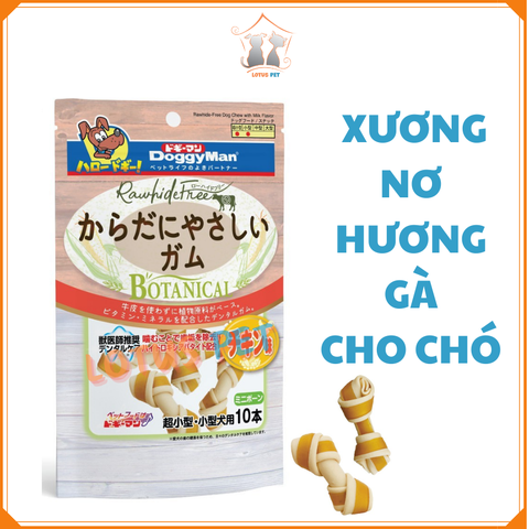 Xương nơ hương gà Doggyman cho chó