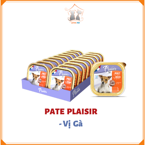 Pate Plaisir dành cho chó - 300GR