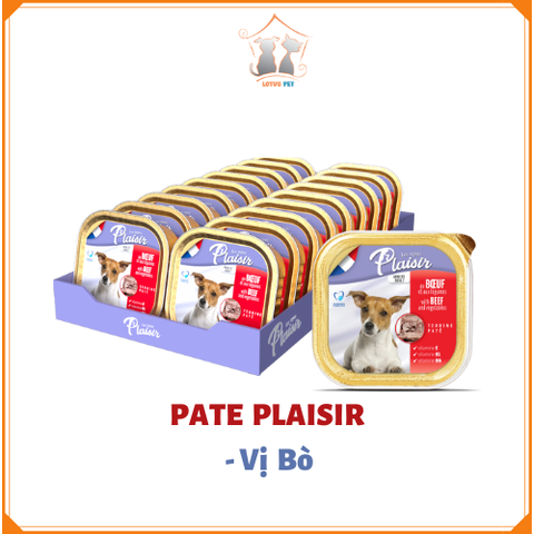 Pate Plaisir dành cho chó - 300GR