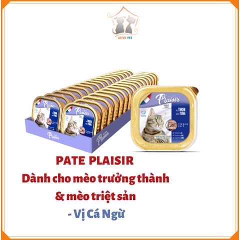 Pate plaisir dành cho mèo - 100GR