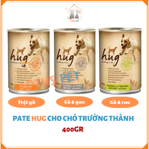 PATE HUG - 400GR Dành cho chó