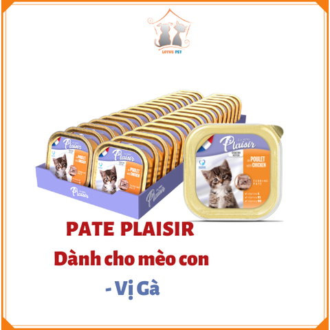 Pate plaisir dành cho mèo - 100GR