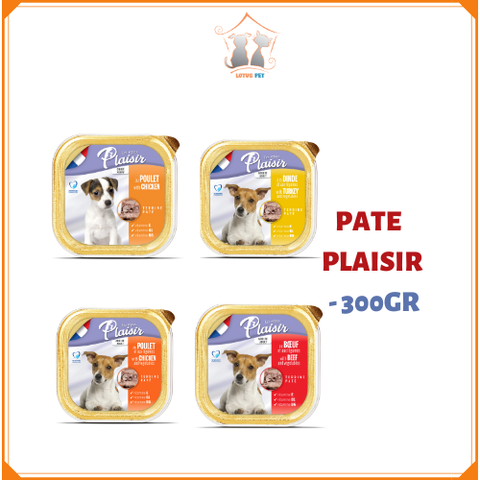 Pate Plaisir dành cho chó - 300GR