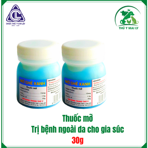 CL - MỠ GHẺ XANH - 30g