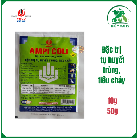 VIVCO - AMPI COLI ( Đặc trị tụ huyết trùng, tiêu chảy)