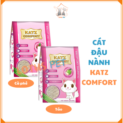 Cát Kazt Comfort - Dành cho mèo - 2 vị - 5L/10L