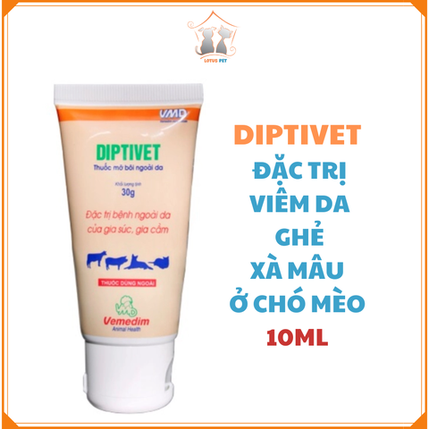 Vemedim - Diptivet - Thuốc mỡ bôi ngoài da cho gia súc, gia cầm, thú cưng