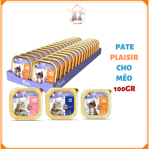 Pate plaisir dành cho mèo - 100GR