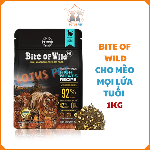 Hạt Bite of Wild P42 dành cho mèo mọi lứa tuổi